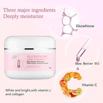 AILKE Whitening Shea Butter Repair Cracked Skin